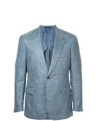Мужской голубой пиджак от Gieves & Hawkes