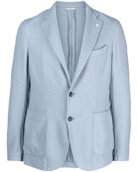 Мужской голубой пиджак от Manuel Ritz