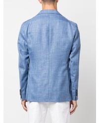 Мужской голубой пиджак от Tagliatore