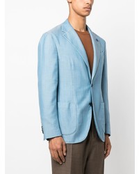 Мужской голубой пиджак от Lardini