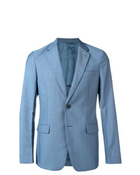 Мужской голубой пиджак от Prada