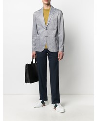 Мужской голубой пиджак от Canali