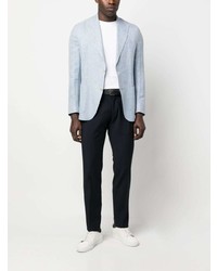 Мужской голубой пиджак от Eleventy