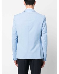 Мужской голубой пиджак от Daniele Alessandrini