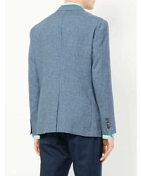 Мужской голубой пиджак от D'urban