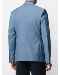 Мужской голубой пиджак от Prada