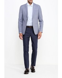 Мужской голубой пиджак от Topman