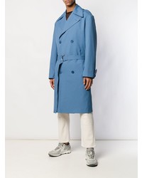 Мужской голубой плащ от Études