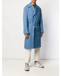 Мужской голубой плащ от Études