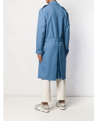 Мужской голубой плащ от Études