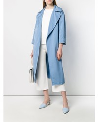 Женский голубой плащ от 'S Max Mara