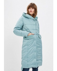 Женский голубой пуховик от Grafinia