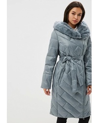 Женский голубой пуховик от Winterra