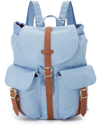 Женский голубой рюкзак от Herschel