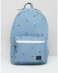 Женский голубой рюкзак от Herschel