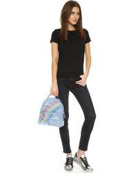 Женский голубой рюкзак от Les Petits Joueurs