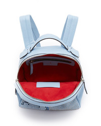 Женский голубой рюкзак от Les Petits Joueurs