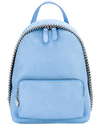 Женский голубой рюкзак от Stella McCartney