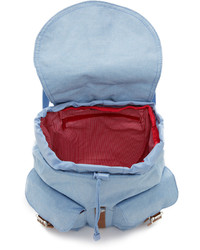 Женский голубой рюкзак от Herschel