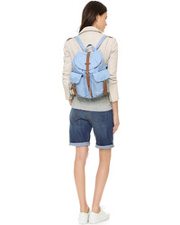 Женский голубой рюкзак от Herschel