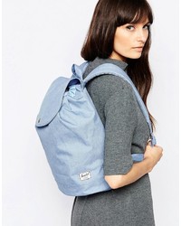 Женский голубой рюкзак от Herschel