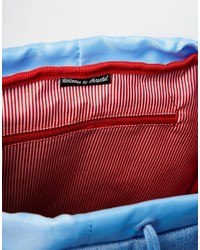 Женский голубой рюкзак от Herschel