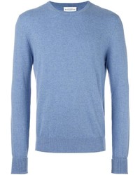 Мужской голубой свитер с круглым вырезом от Ballantyne