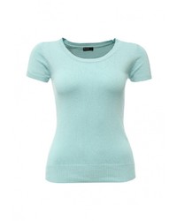 Женский голубой свитер с круглым вырезом от Baon