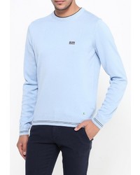 Мужской голубой свитер с круглым вырезом от Boss Green