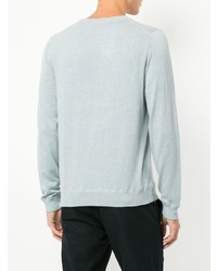 Мужской голубой свитер с круглым вырезом от Jac+ Jack