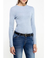 Женский голубой свитер с круглым вырезом от Medicine