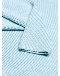 Женский голубой свитер с круглым вырезом от RED Valentino