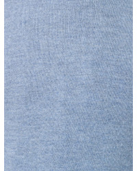 Мужской голубой свитер с круглым вырезом от Etro
