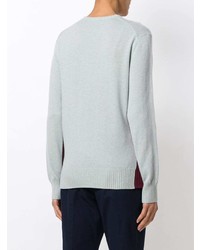 Женский голубой свитер с круглым вырезом от Joseph