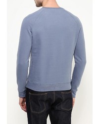 Мужской голубой свитер с круглым вырезом от Topman