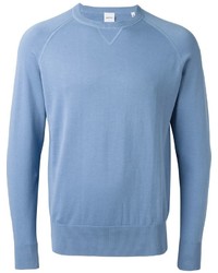Мужской голубой свитер от Aspesi