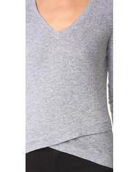 Женский голубой свитер от Lanston