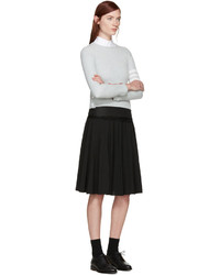 Женский голубой свитер от Thom Browne