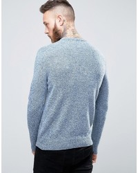 Мужской голубой свитер от Farah