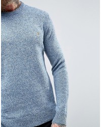 Мужской голубой свитер от Farah