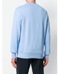 Мужской голубой свитшот с принтом от Calvin Klein 205W39nyc