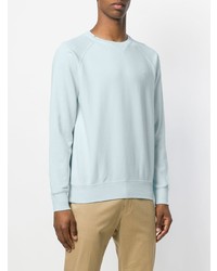 Мужской голубой свитшот от Sun 68