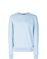 Мужской голубой свитшот от Calvin Klein Jeans