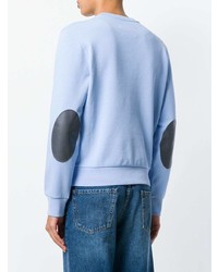 Мужской голубой свитшот от Maison Margiela