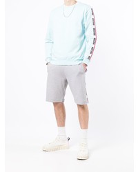 Мужской голубой свитшот от Moschino