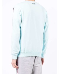Мужской голубой свитшот от Moschino