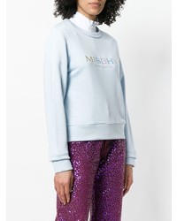 Женский голубой свитшот от Misbhv