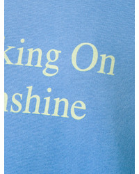 Женский голубой свитшот от Wildfox Couture