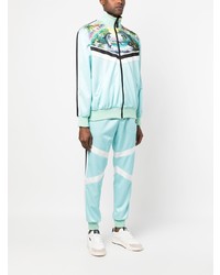 Мужской голубой спортивный костюм от Philipp Plein