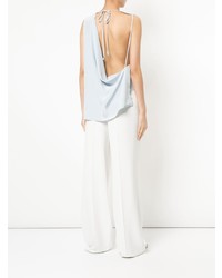 Голубой топ без рукавов от Kacey Devlin